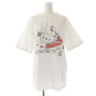 アザー(other)の45R 45星Tシャツ カットソー 半袖 プルオーバー イラスト 白 ホワイト(Tシャツ(半袖/袖なし))