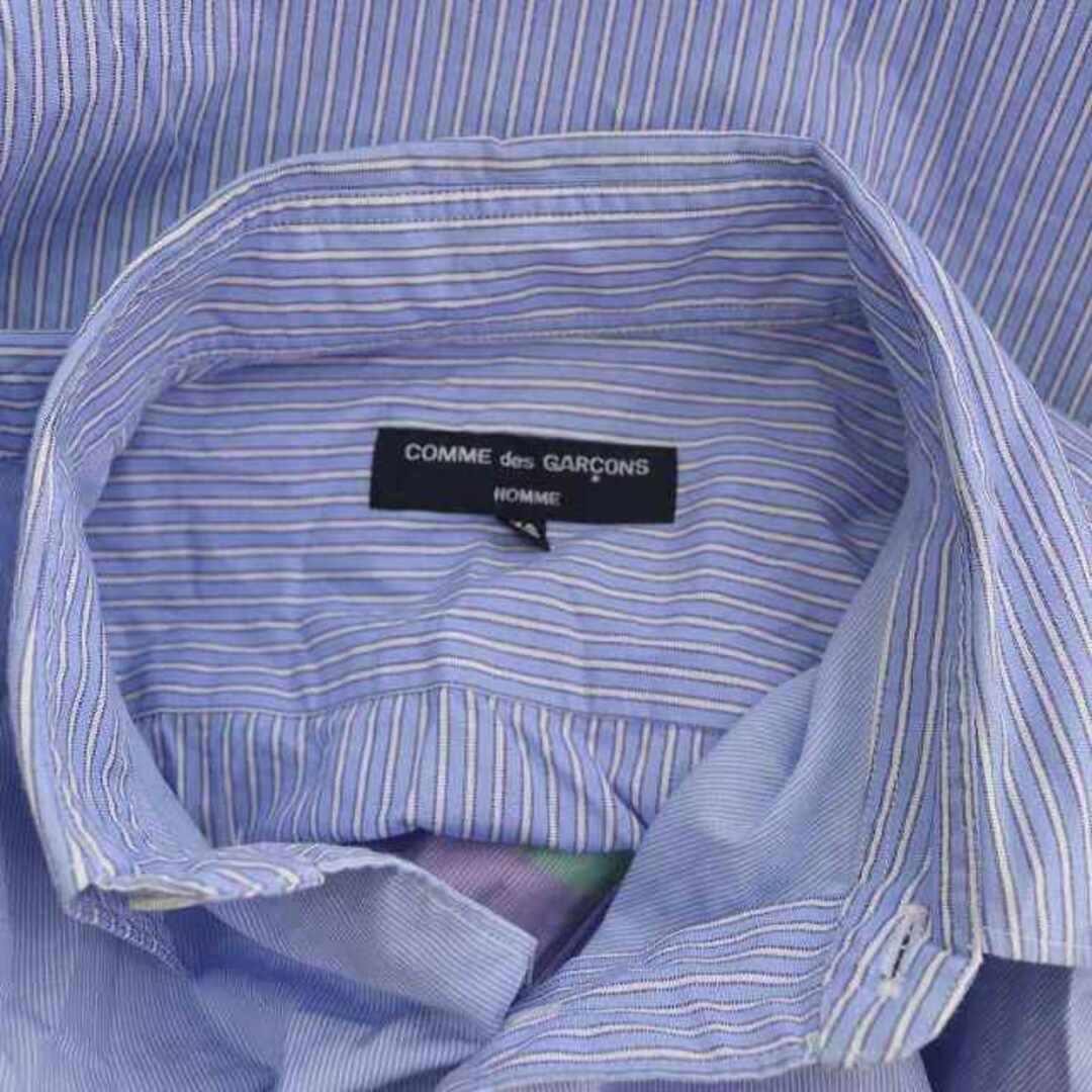 コムデギャルソンオム AD2018 マルチパターン ストライプ シャツ 長袖 メンズのトップス(シャツ)の商品写真