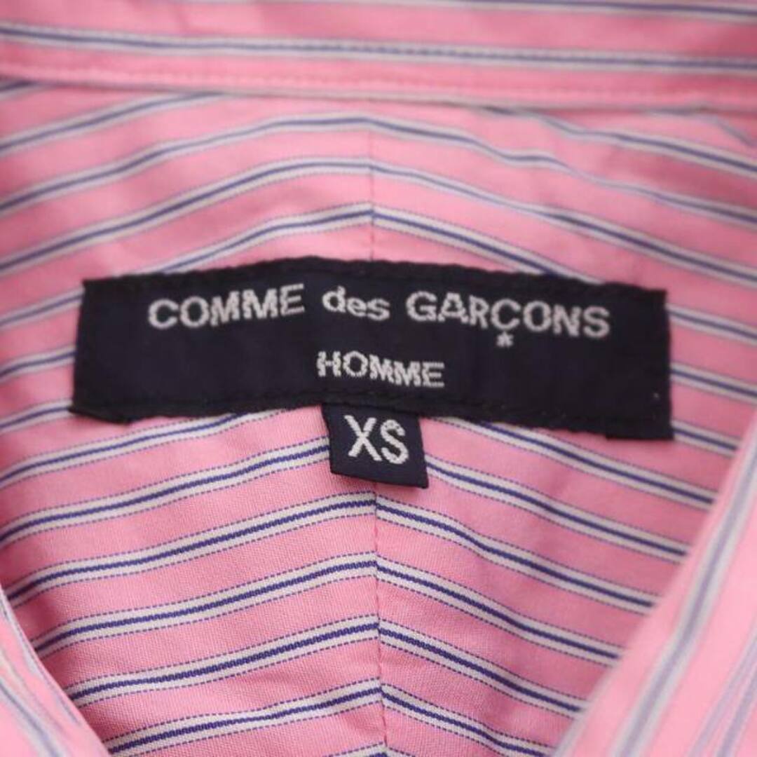 コムデギャルソンオム AD2016 16AW 切替 ストライプ シャツ 長袖 メンズのトップス(シャツ)の商品写真