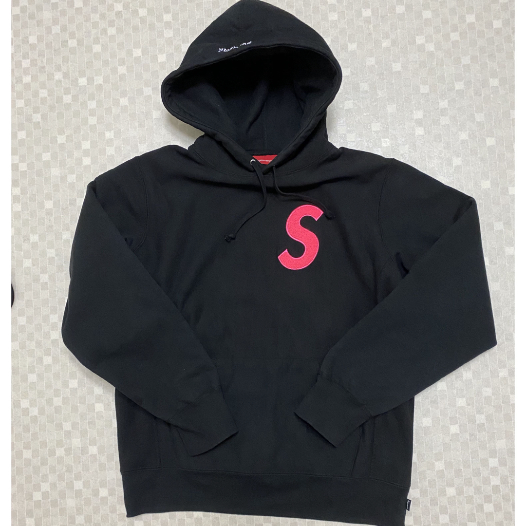 Supreme S Logo Hooded Sweatshirt サイズMメンズ