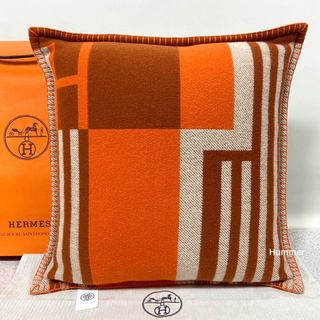 エルメス(Hermes)のf430様未使用 エルメス イターク カシミヤ/ウール クッション 保存袋(クッション)