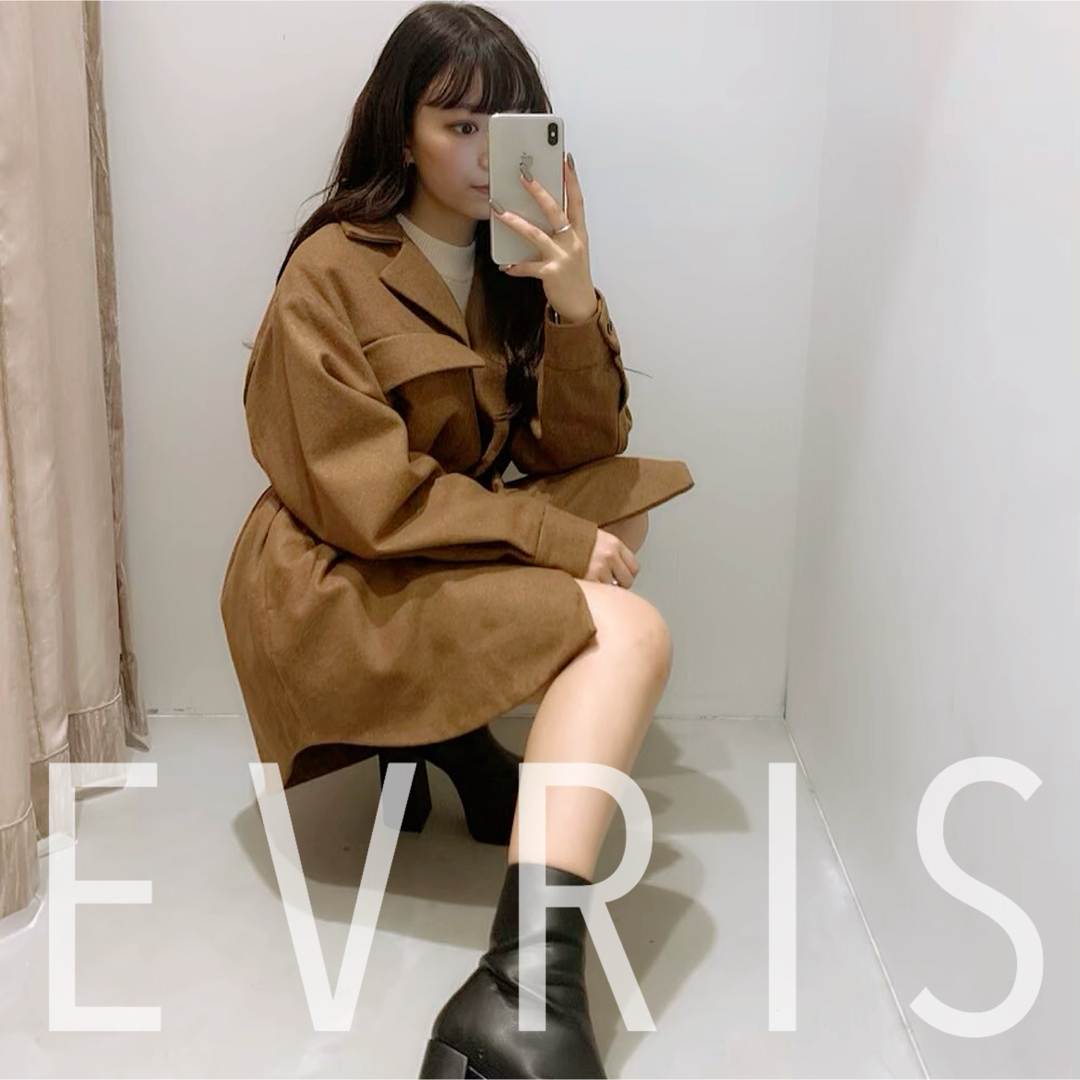 EVRIS(エヴリス)のEVRIS♡ウールライク エモダ ムルーア リゼクシー ジェイダ リップサービス レディースのジャケット/アウター(テーラードジャケット)の商品写真