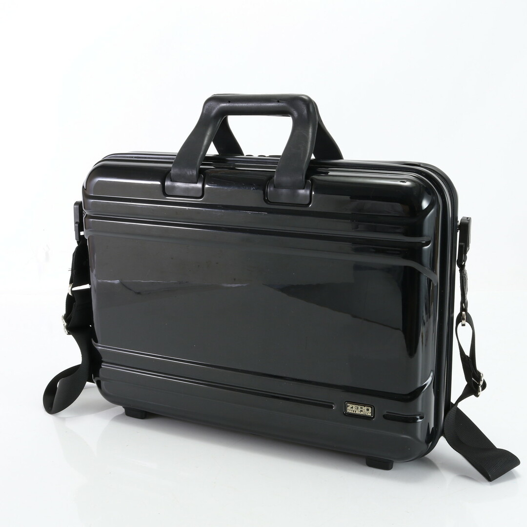 ZERO HALLIBURTON(ゼロハリバートン)のゼロハリバートン 2WAY アタッシュケース 斜め掛け ショルダー ハードケース 書類鞄 ビジネス ブラック 黒 A4 メンズ EEM G18-9 メンズのバッグ(ビジネスバッグ)の商品写真