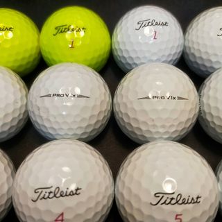 タイトリスト(Titleist)の【美品】~'21 Pro V1X 20球(黄,白) タイトリスト ロストボール(その他)