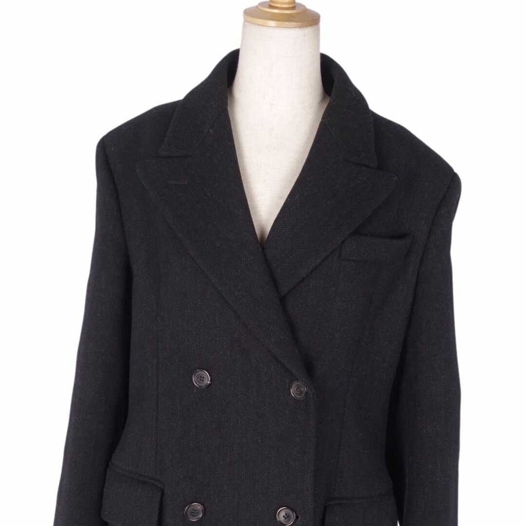 PRADA プラダ チェスター コート 50R PT8084 ブラック メンズ PRADA プラダ チェスター コート 50R PT8084 ブラック メンズ