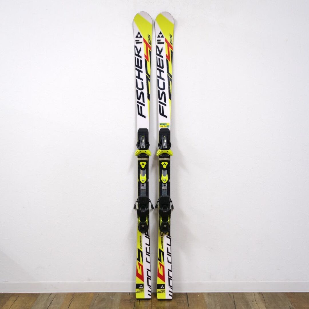 フィッシャー FISCHER WORLDCUP RC4 GS 155cm センター63mm ビンディング Z11 レーシング スキー ゲレンデ アウトドア素材-