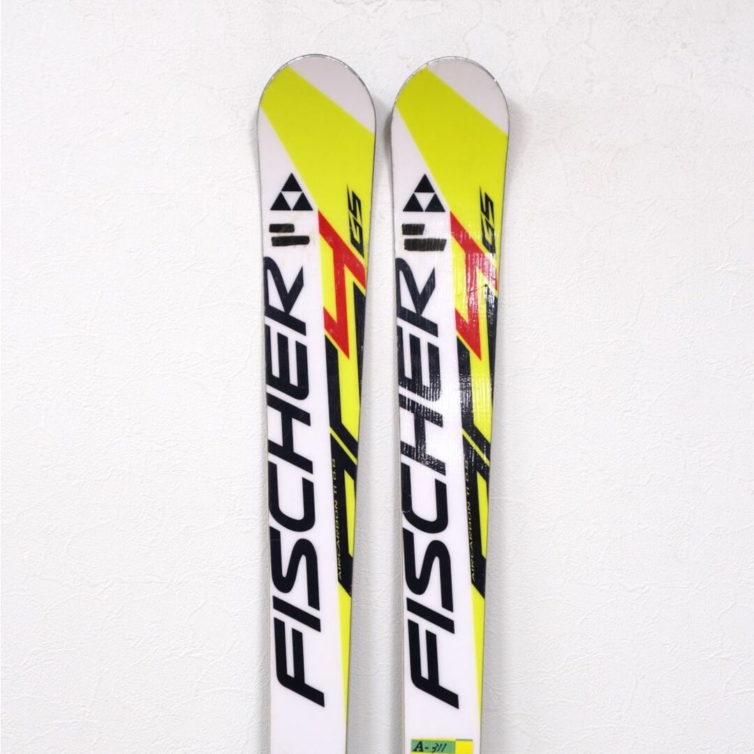 フィッシャー FISCHER WORLDCUP RC4 GS 155cm センター63mm ビンディング Z11 レーシング スキー ゲレンデ  アウトドア