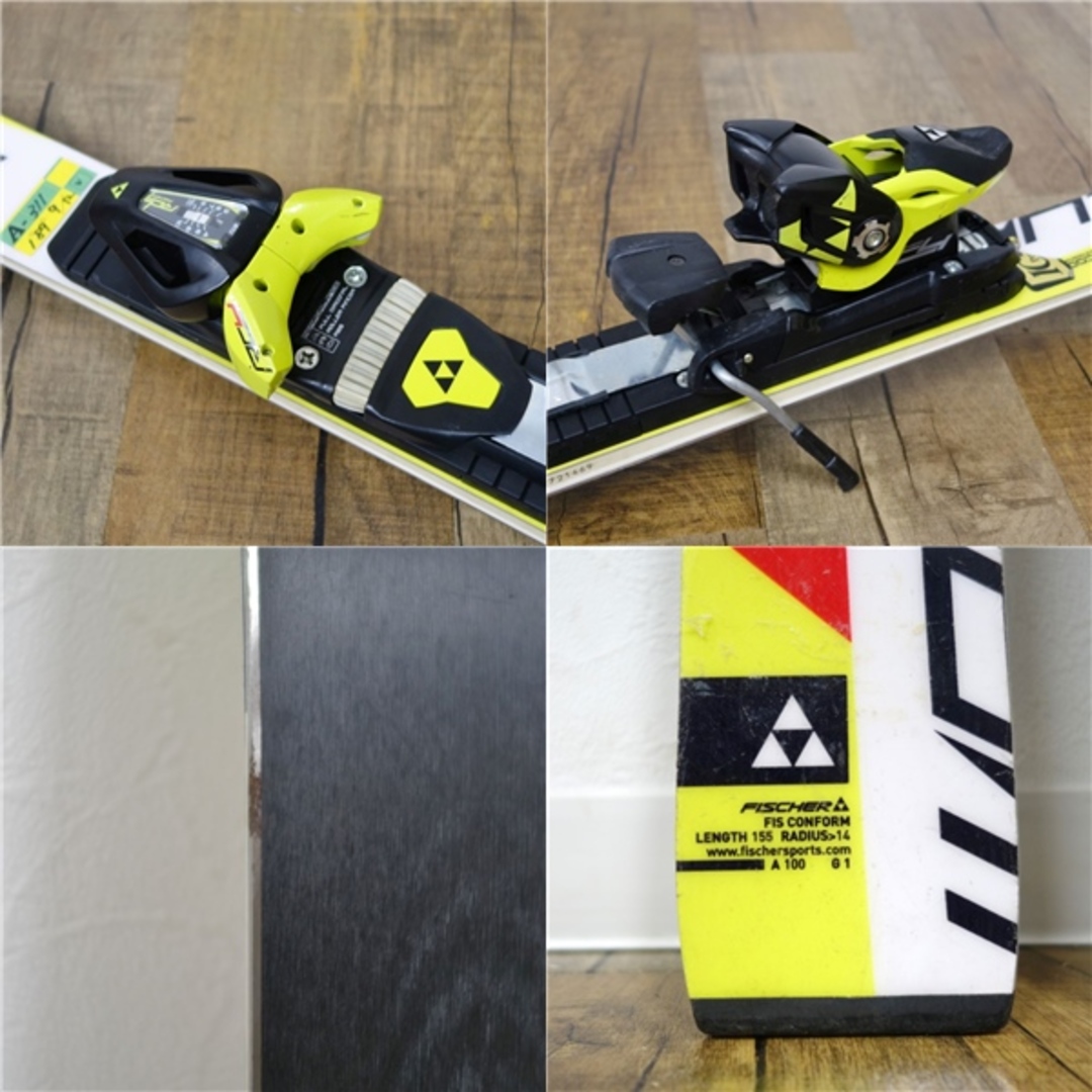 Fisher - フィッシャー FISCHER WORLDCUP RC4 GS 155cm センター Fisher - フィッシャー FISCHER WORLDCUP RC4 GS 155cm センター