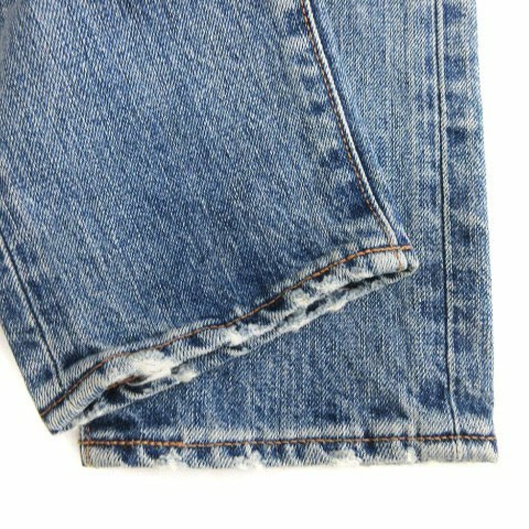 TODAYFUL(トゥデイフル)のトゥデイフル Bobs Denim クラッシュデニムパンツ ブルー 23 レディースのパンツ(デニム/ジーンズ)の商品写真