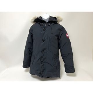 カナダグース(CANADA GOOSE)のCANADA GOOSE カナダグース ダウンジャケット CHATEAU PARKA シャトーパーカー メンズ ネイビー FUSION M フード ファー 3428MA 超美品(ダウンジャケット)