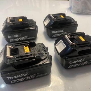 マキタ(Makita)のマキタバッテリー4つセット(バッテリー/充電器)