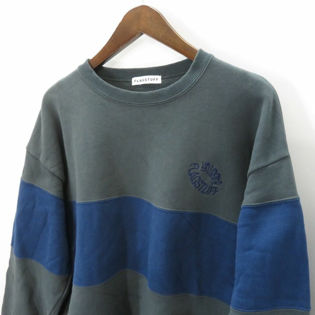 F-LAGSTUF-F(フラグスタフ)のF-LAGSTUF-F 20aw LINE SWEAT メンズのトップス(スウェット)の商品写真