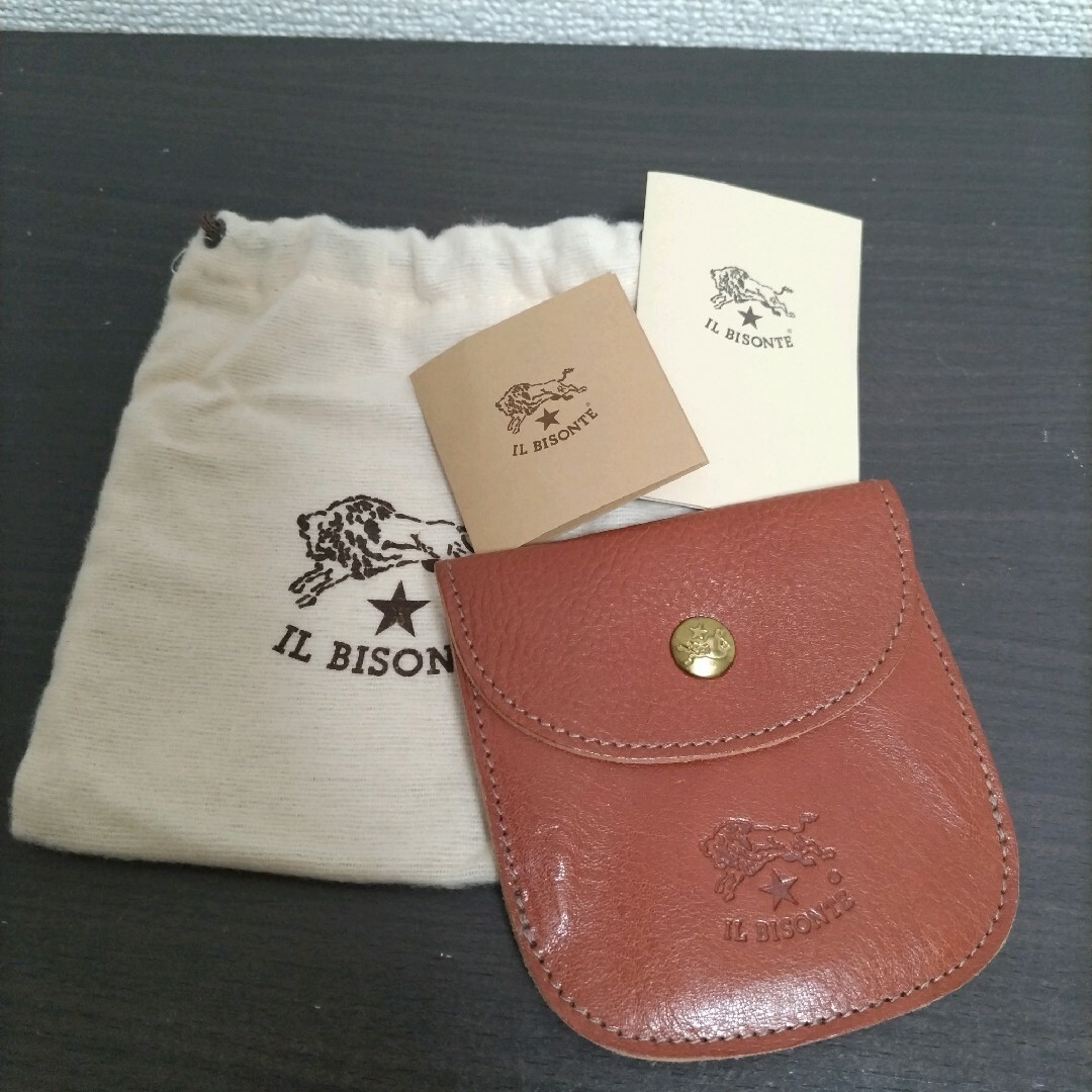 IL BISONTE - 新品 イルビゾンテ 本革 レザー ウォレット 財布 小銭