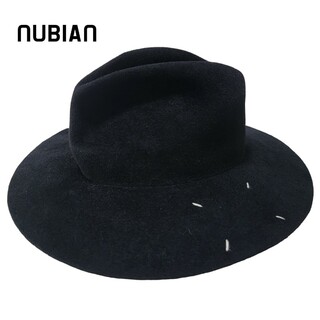 【未使用】◆限定品◆ ヌビアン nubian ラビットヘアフェルトハット 帽子(ハット)