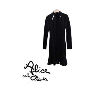 アリスアンドオリビア(Alice+Olivia)のAlice + Olivia Marisela Dress レディース Ｓ(ミニワンピース)