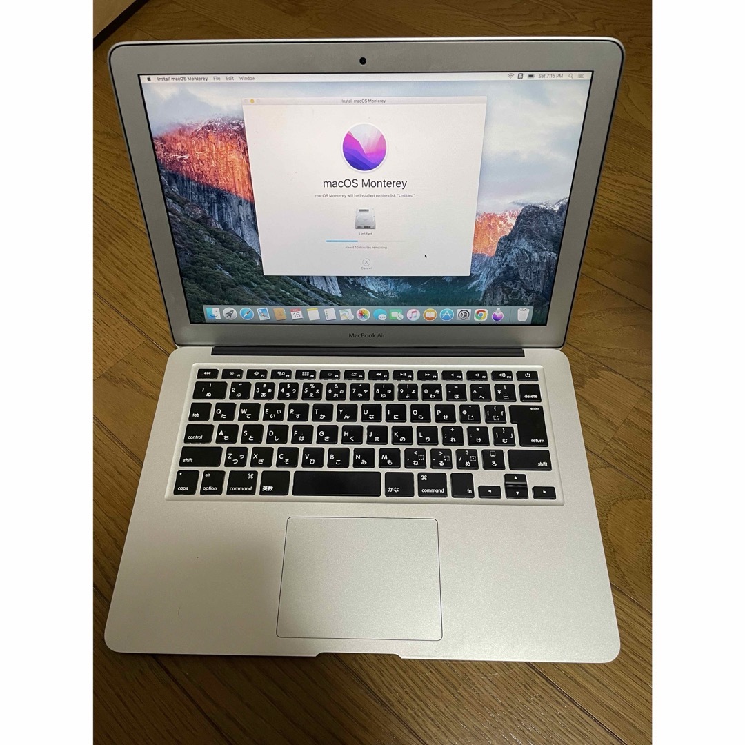 Mac (Apple)(マック)のMacBook Air スマホ/家電/カメラのPC/タブレット(ノートPC)の商品写真