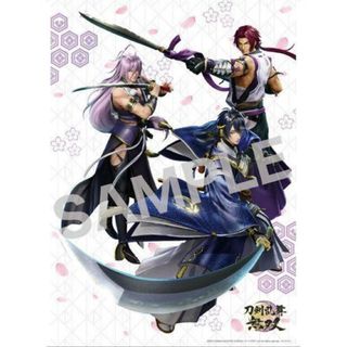 ディーエムエム(DMM)の新品未開封 刀剣乱舞無双 ビックカメラ B2タペストリー 第一部隊 三日月宗近(その他)