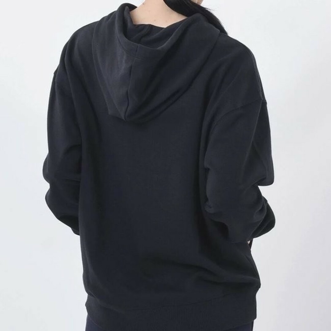 New Balance(ニューバランス)の新品 JP L newbalance hoodie US M プロ着用モデル 黒 レディースのトップス(パーカー)の商品写真