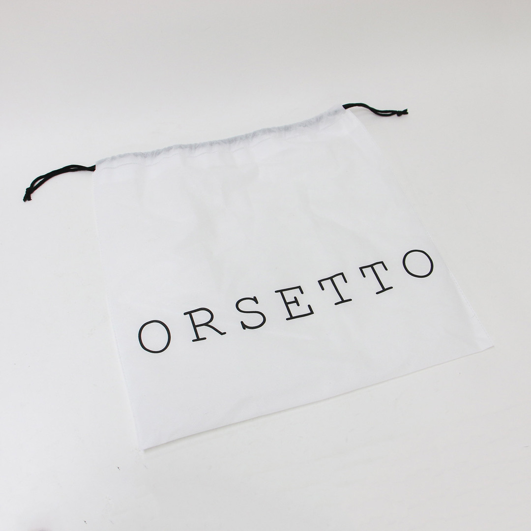 ORSETTO(オルセット)の美品 ORSETTO オルセット Plage プラージュ 別注 バッグ ショルダーバッグ ブラック 黒 カバン バンブーハンドル METALLO BAMBOO レザー 牛革 23年秋冬 ブランド コラボ カジュアル【レディース】【中古】 レディースのバッグ(ショルダーバッグ)の商品写真