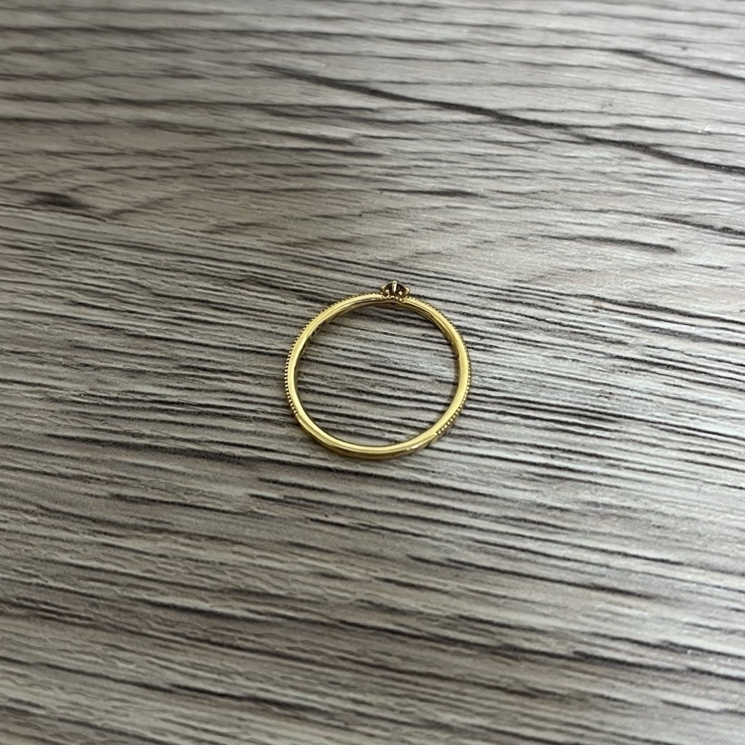 agete(アガット)のアガットk18 ダイヤモンドリング　11号 レディースのアクセサリー(リング(指輪))の商品写真