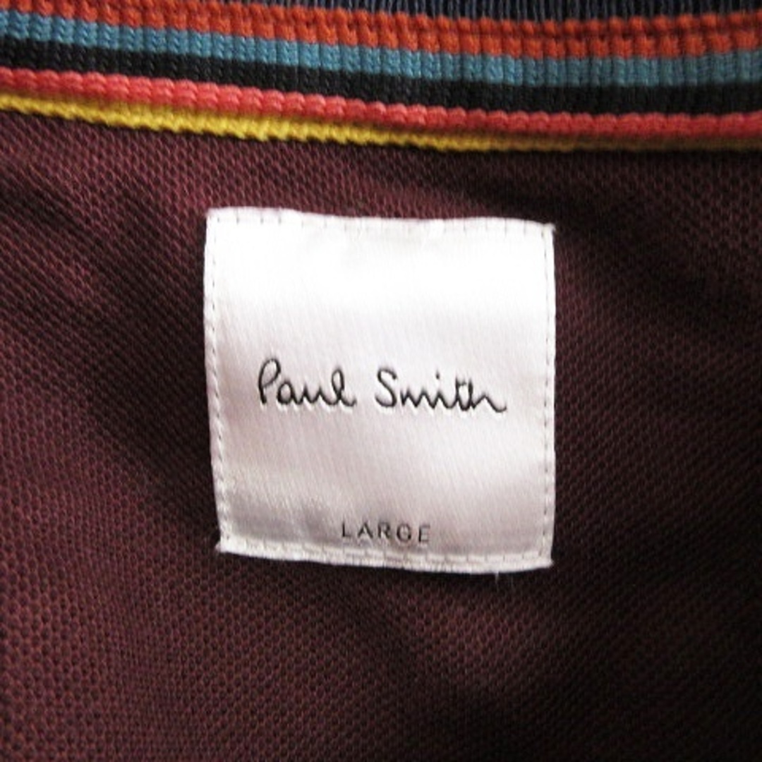 Paul Smith(ポールスミス)のポールスミス ポロシャツ 半袖 コットン 紺 L ■SM1 メンズ メンズのトップス(ポロシャツ)の商品写真