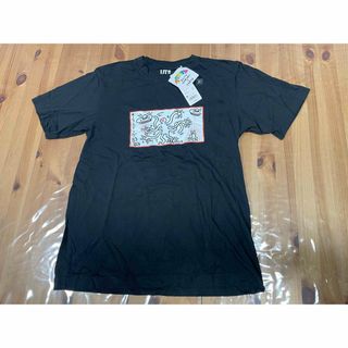 キースヘリング(KEITH HARING)のユニクロ　Tシャツ　 キース　ヘリング　 新品　Mサイズ(Tシャツ/カットソー(半袖/袖なし))