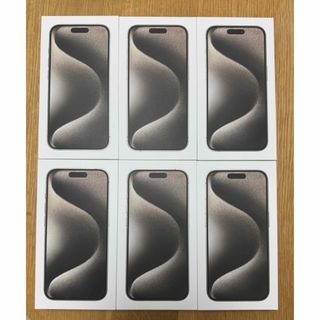 iPhone 15 Pro 128GB 6台(スマートフォン本体)