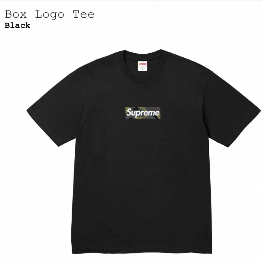 トップスSupreme Box Logo Tee "Black"