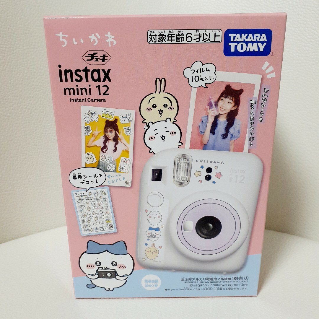 新作情報 ちいかわ フジフィルム INSTAX mini 12 チェキ カメラ | www