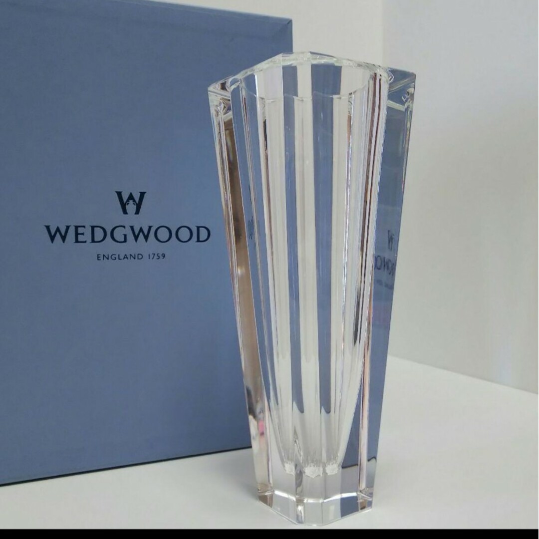WEDGWOOD(ウェッジウッド)の★ウェッジウッド WEDGWOOD★スパイヤベース21cm 花瓶 ベース インテリア/住まい/日用品のインテリア小物(花瓶)の商品写真