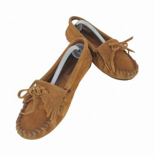 ミネトンカ(Minnetonka)のMinnetonka(ミネトンカ) スエード フリンジ モカシン シューズ(スリッポン/モカシン)