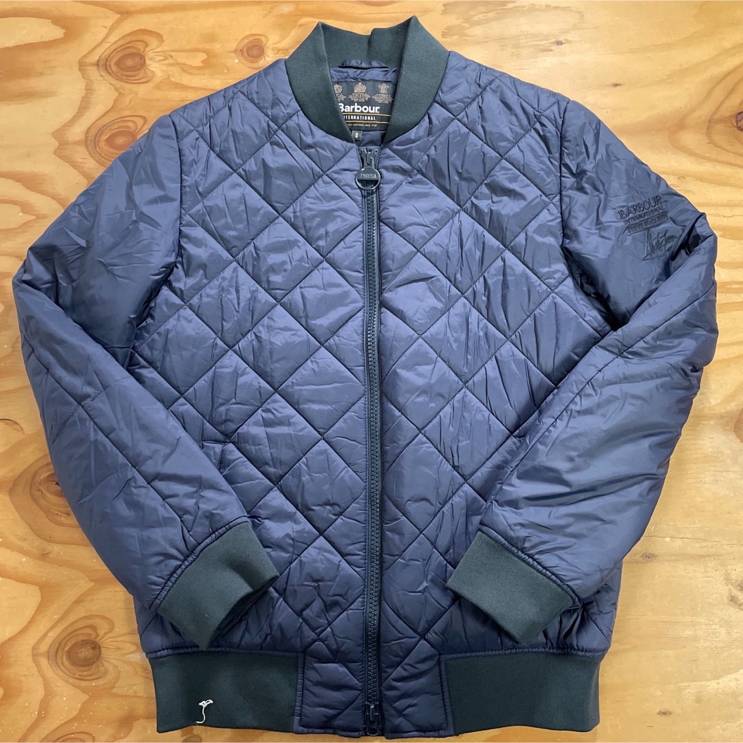 Barbour(バーブァー)の☆BARBOUR スティーブ・マックイーン ナイロンジャケット ネイビー/S メンズのジャケット/アウター(ナイロンジャケット)の商品写真