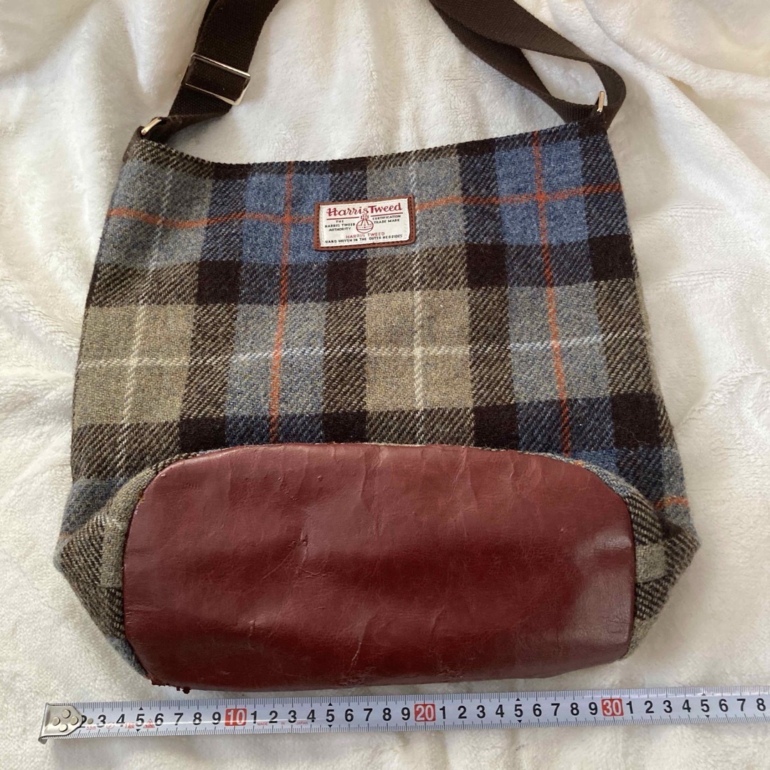 Harris Tweed(ハリスツイード)の【値下げ】HARRIS TWEED ショルダートートバッグ レディースのバッグ(ショルダーバッグ)の商品写真