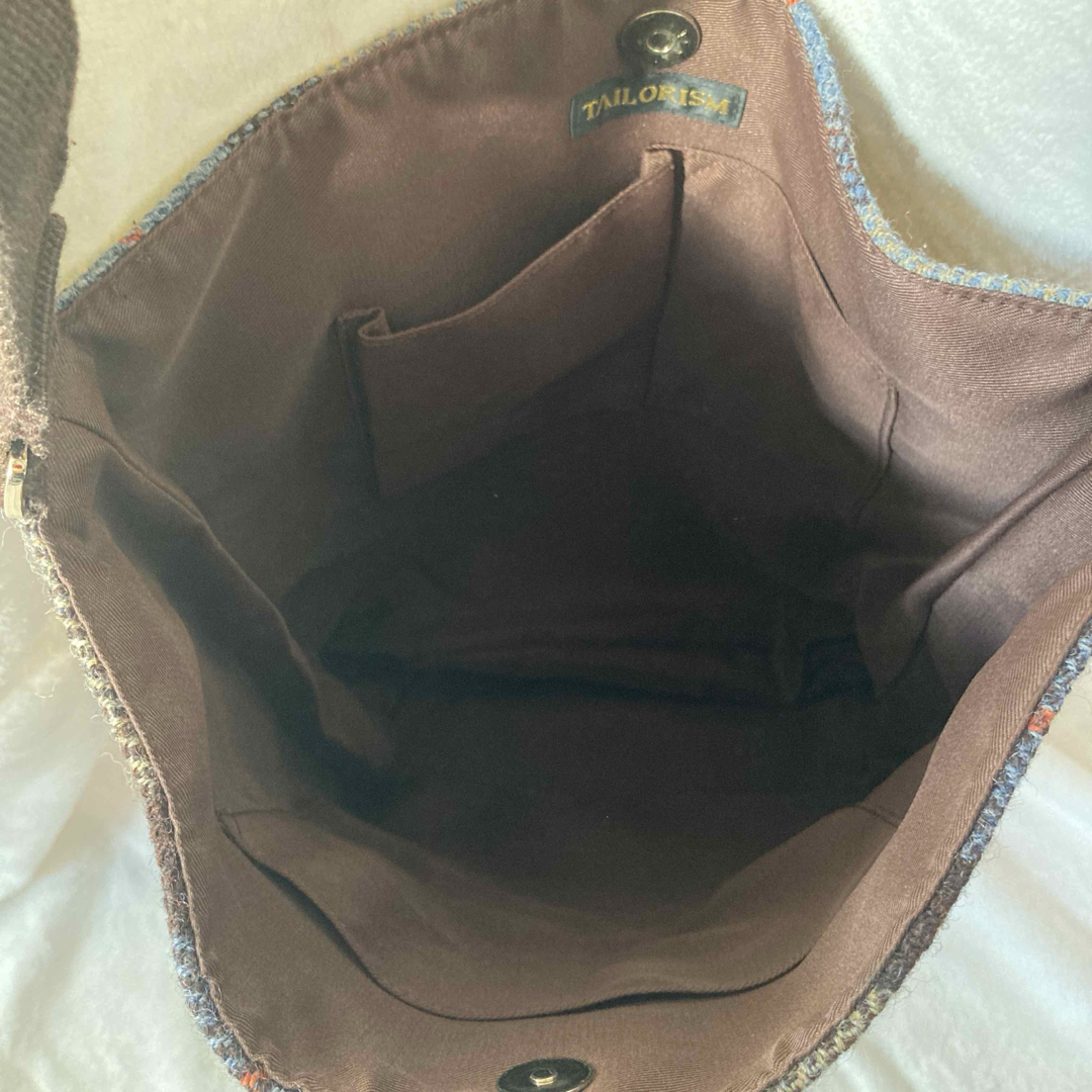 Harris Tweed(ハリスツイード)の【値下げ】HARRIS TWEED ショルダートートバッグ レディースのバッグ(ショルダーバッグ)の商品写真