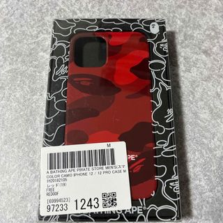 アベイシングエイプ(A BATHING APE)のA BATHING APE iPhone12/12Pro ケース(iPhoneケース)