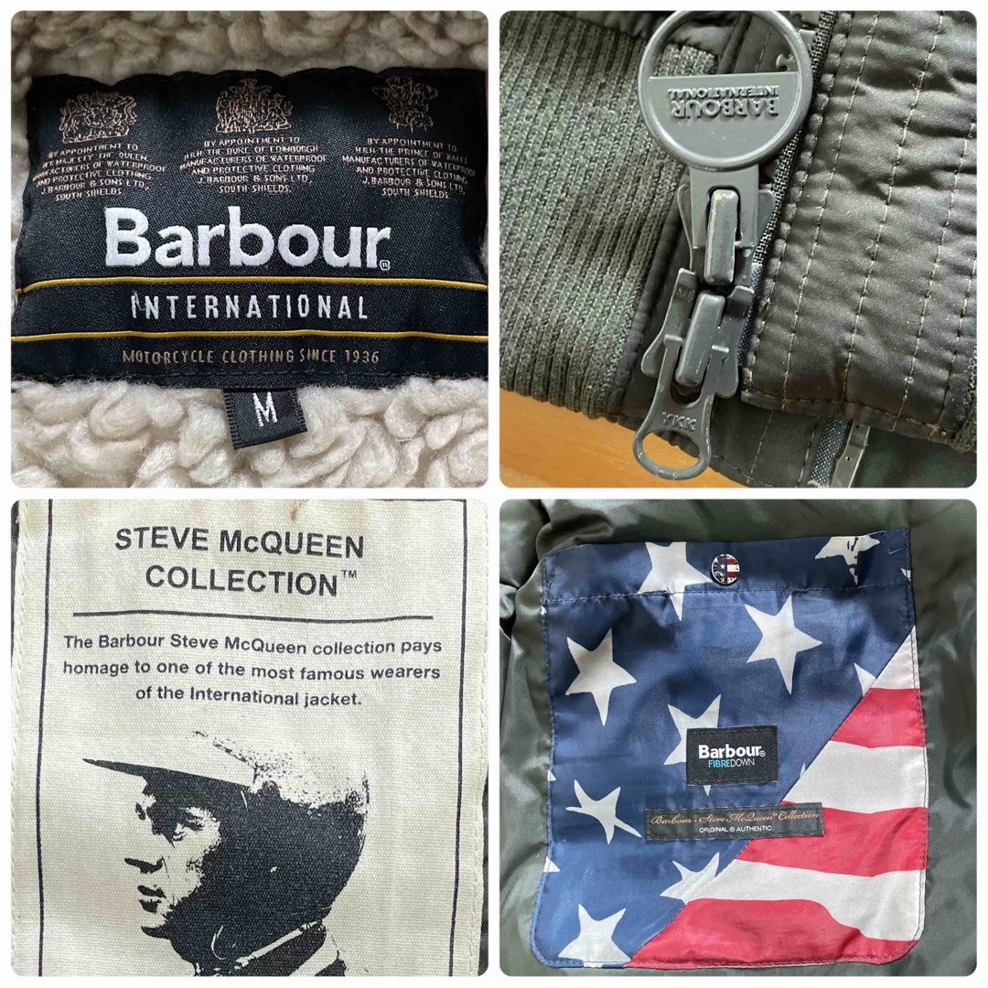 Barbour(バーブァー)の☆BARBOUR スティーブ・マックイーン ナイロンジャケット グリーン/M メンズのジャケット/アウター(ナイロンジャケット)の商品写真