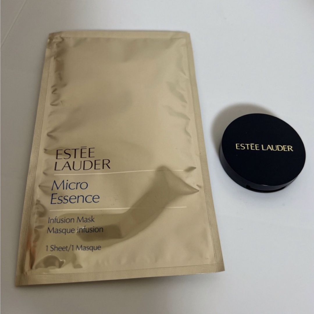 Estee Lauder(エスティローダー)のエスティローダー　 シートマスク＆リップバーム 新品未使用   コスメ/美容のキット/セット(サンプル/トライアルキット)の商品写真