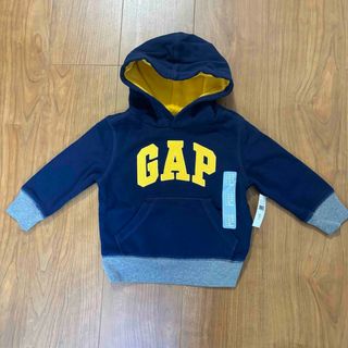 ベビーギャップ(babyGAP)の新品未使用■babyGAP■裏起毛パーカー■サイズ80(トレーナー)