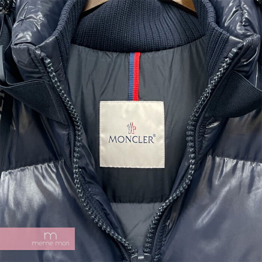 MONCLER(モンクレール)のMONCLER C 2017AW Brook C209H4030700 68950 モンクレールC ブルック ダウンジャケット ジップブルゾン テープロゴ Craig Green ネイビー サイズ0【231213】【中古-B】【me04】 メンズのジャケット/アウター(その他)の商品写真