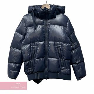 モンクレール(MONCLER)のMONCLER C 2017AW Brook C209H4030700 68950 モンクレールC ブルック ダウンジャケット ジップブルゾン テープロゴ Craig Green ネイビー サイズ0【231213】【中古-B】【me04】(その他)