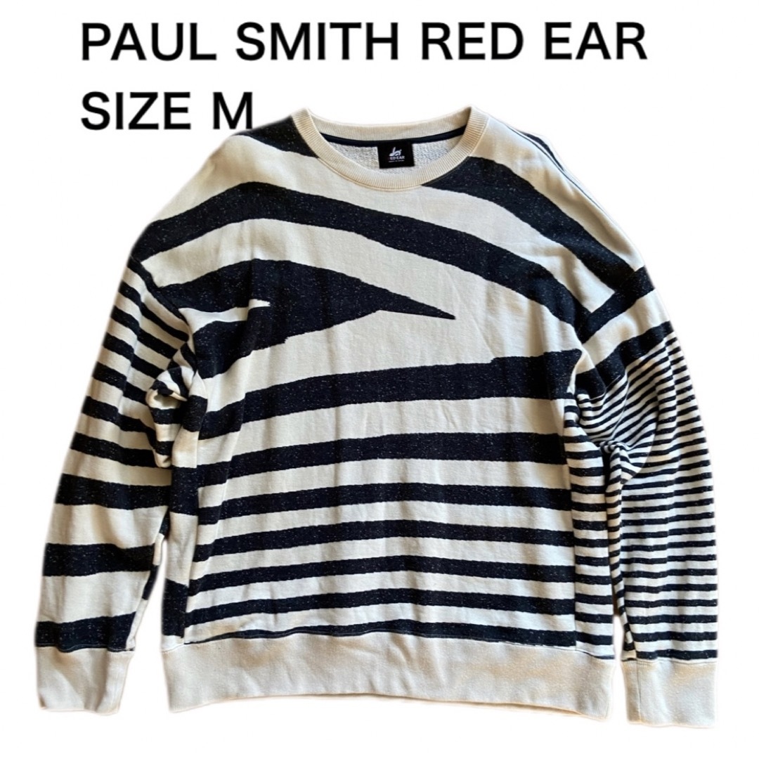 PAUL SMITH RED EARレッドイアー スウェット トレーナーゼブラMメンズ