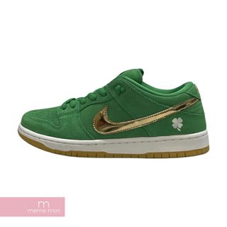 ナイキ(NIKE)のNIKE SB 2022SS DUNK LOW PRO St. Patrick’s Day/Shamrock BQ6817-303 ナイキSB ダンク セント・パトリックス・デイ シャムロック ローカットスニーカー グリーン サイズUS9(27cm)【231212】【中古-A】【me04】(スニーカー)