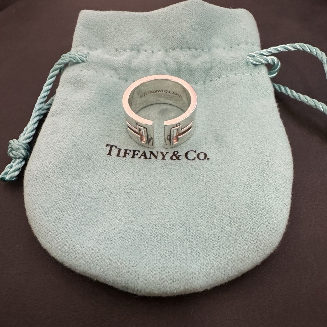 Tiffany & Co.(ティファニー)のTiffany Tスクエア カットアウト リング 12号 メンズのアクセサリー(リング(指輪))の商品写真