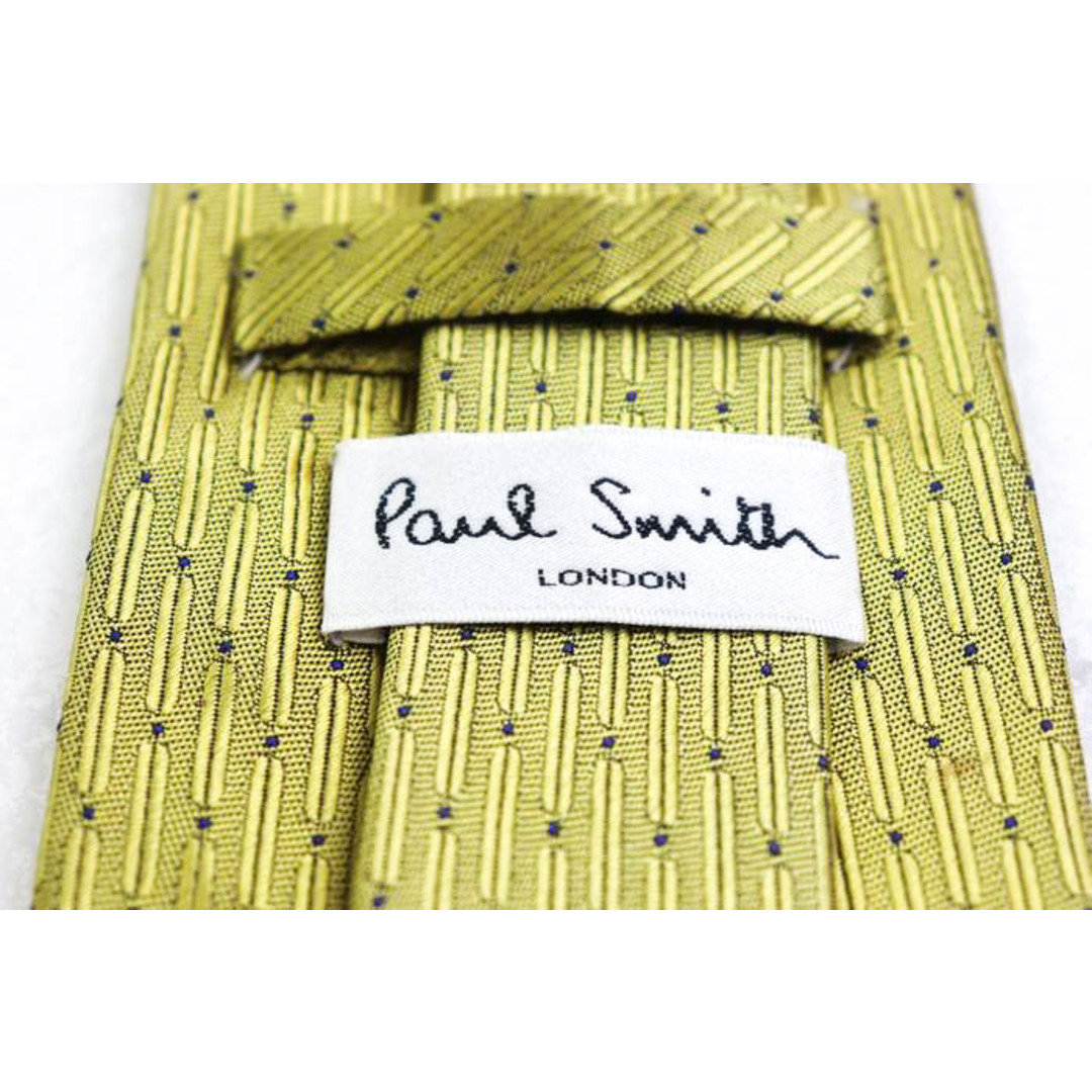 Paul Smith(ポールスミス)のポールスミス ブランド ネクタイ シルク 小紋柄 ドット柄 メンズ グリーン Paul Smith メンズのファッション小物(ネクタイ)の商品写真