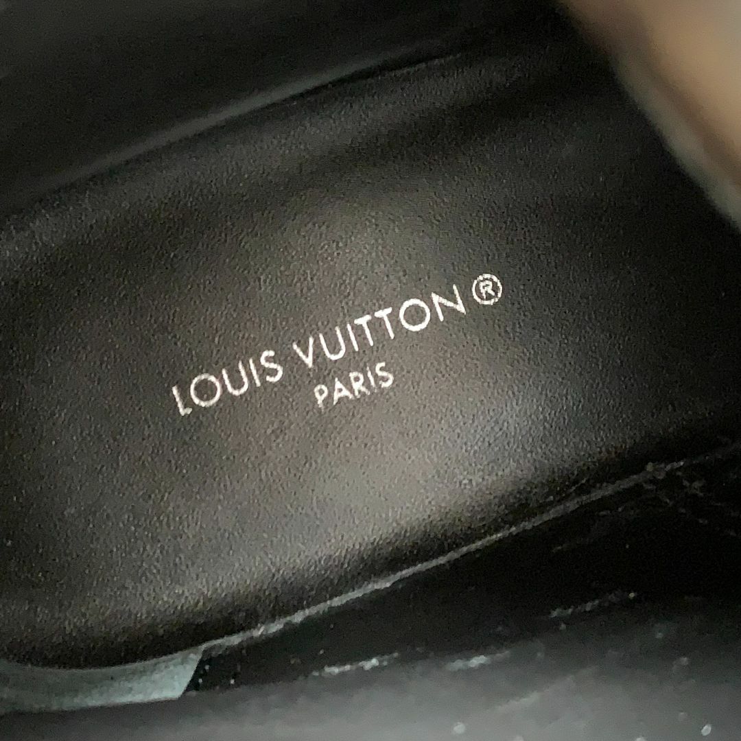 LOUIS VUITTON(ルイヴィトン)の8360 ヴィトン LV ボブールライン レザー ナイロン アンクルブーツ レディースの靴/シューズ(ブーツ)の商品写真