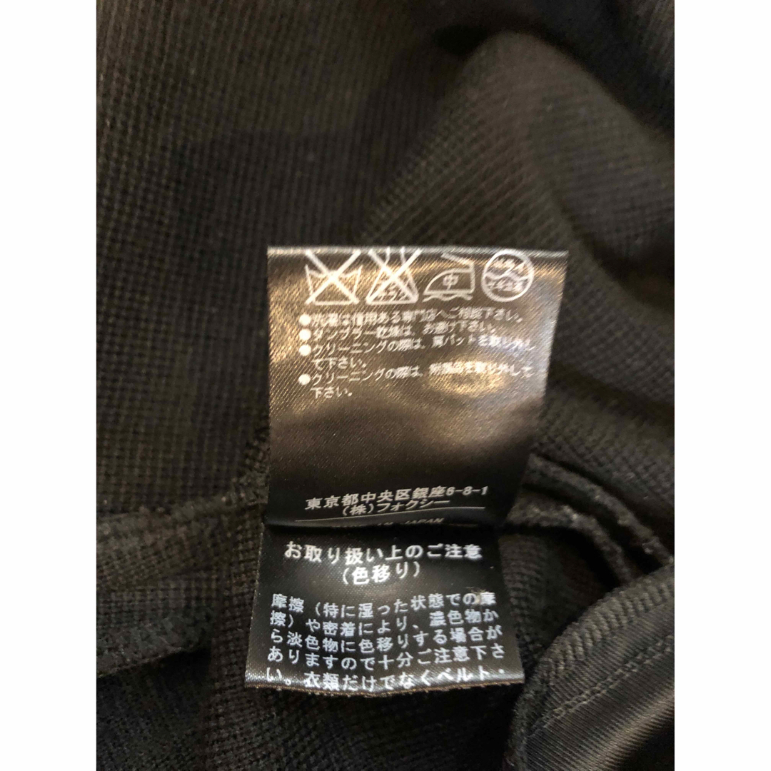 FOXEY BOUTIQUE - 極美品 フォクシー白襟付き 長袖ウールの FOXEY BOUTIQUE - 極美品 フォクシー白襟付き 長袖ウールの