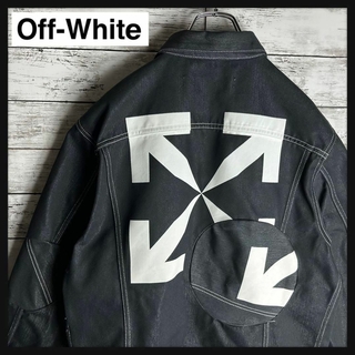 オフホワイト(OFF-WHITE)の【入手困難】off-white オフホワイト ☆ デニムジャケット(Gジャン/デニムジャケット)