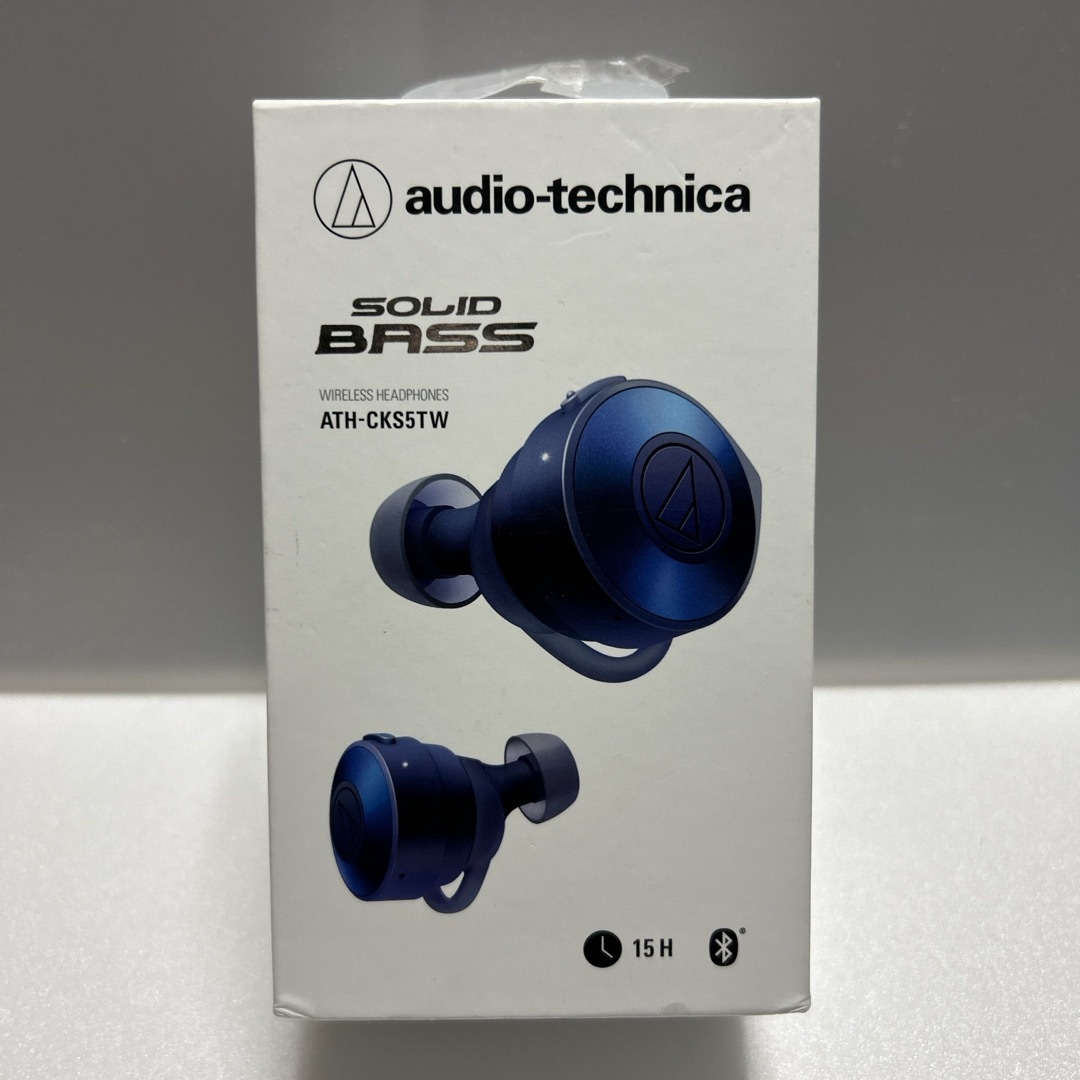 密閉型HPリモコンaudio-technica フルワイヤレスイヤホン ATH-CKS5TW BL