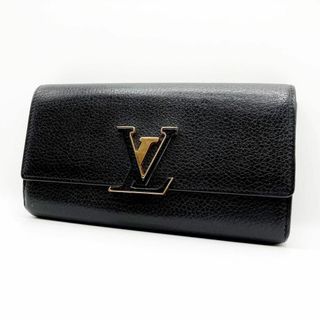 ルイヴィトン(LOUIS VUITTON)のルイヴィトン 長財布 ポルトフォイユ カプシーヌ 長財布 a-474(財布)