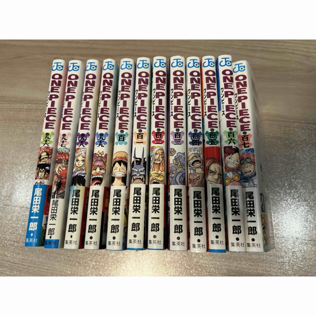 集英社(シュウエイシャ)のワンピース　96-107巻 エンタメ/ホビーの漫画(少年漫画)の商品写真